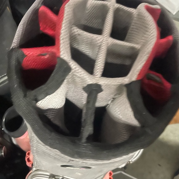 Golf Cart Bag RJ with 14 club dividers , shoulder strap and rain cover . - Picture 14 of 15